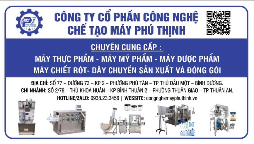 Công Ty Cổ Phần Chế Tạo Máy Phú Thịnh