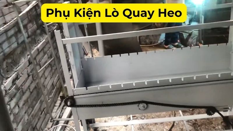phụ kiện lò quay thịt heo
